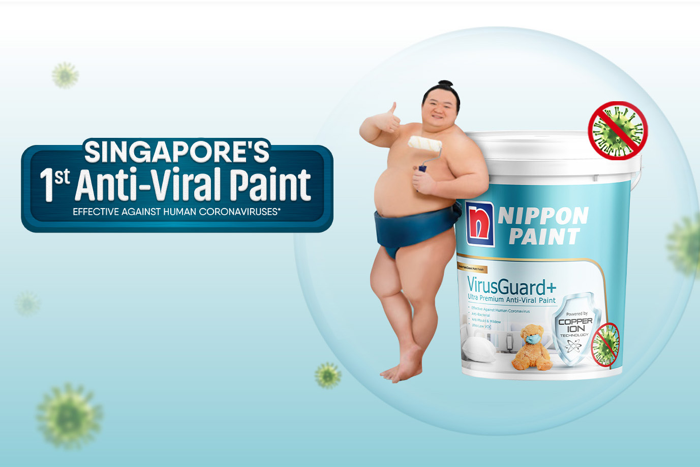 Increase your protection against Coronavirus with VirusGuard+ - Nippon  Paint Trade