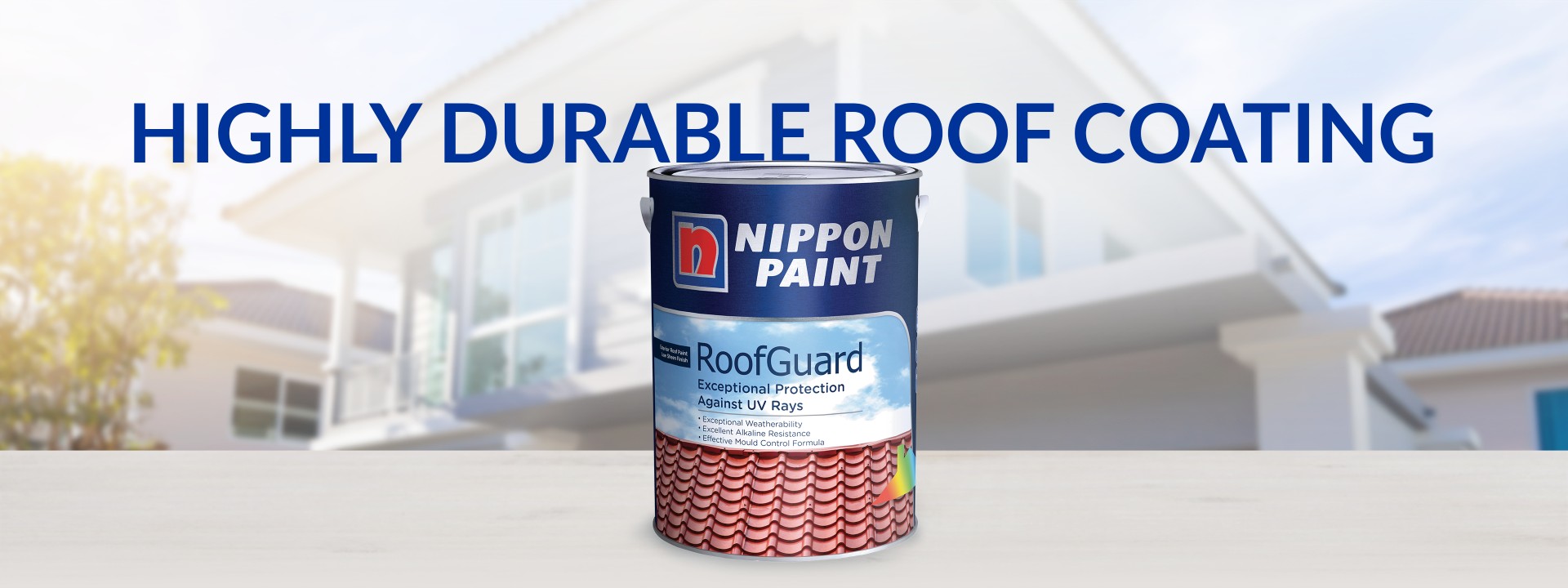 Nippon roof hot sale coating price