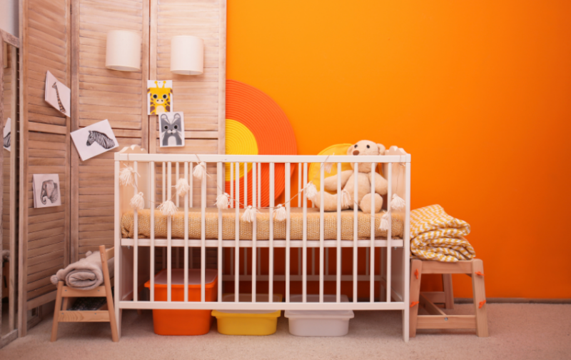 Baby Boy Room Ideas - Orange