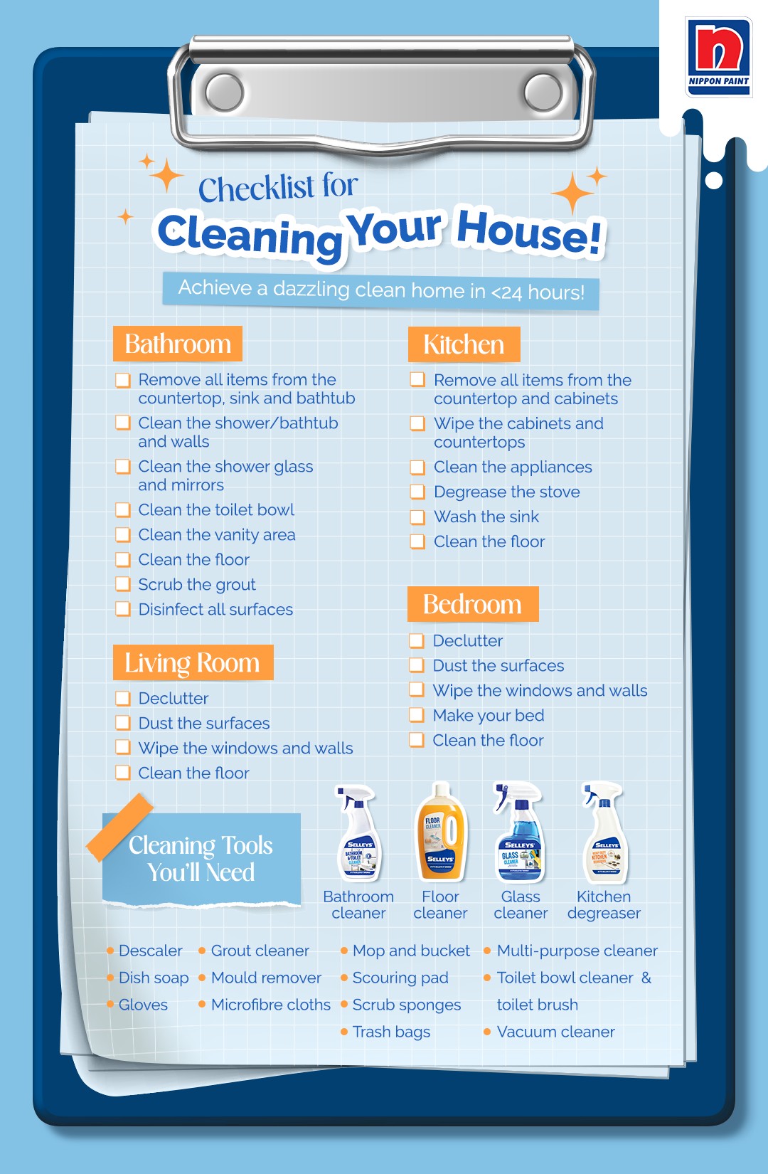 cleaning-checklist-infographic