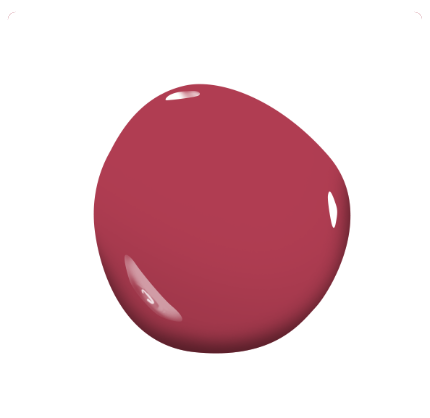 Colour blob - Drama Red