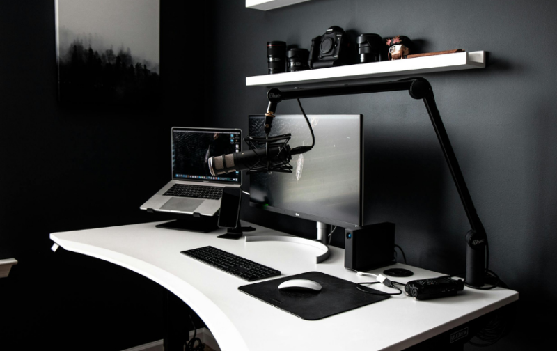 Gaming Room Paint Ideas - Matte Black