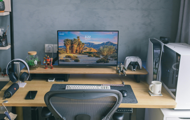 Gaming Room Paint Ideas - Stone Grey
