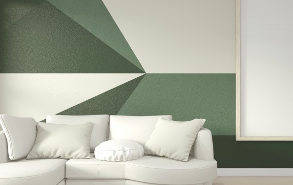 Geometric Wall Paint 600x378 
