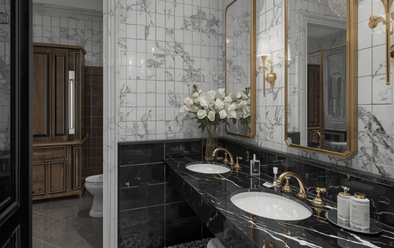 Glam Interior Design - Bathroom