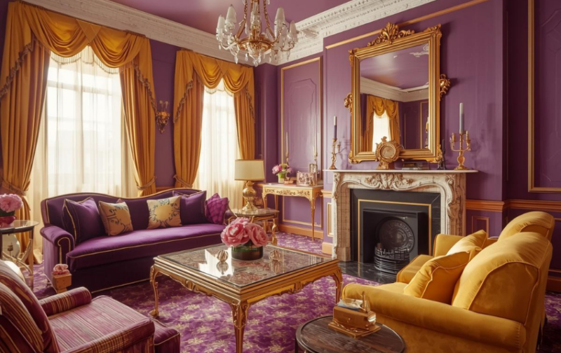 Glam Interior Design - Hollywood Regency