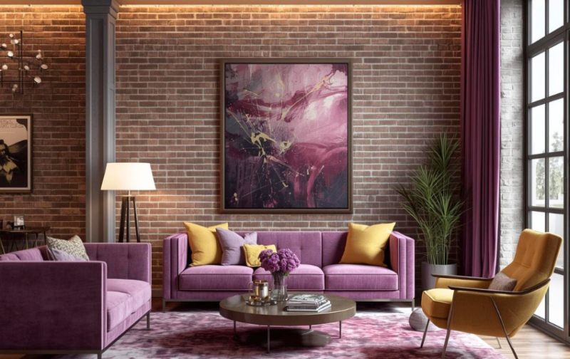 Glam Interior Design - Industrial Glam
