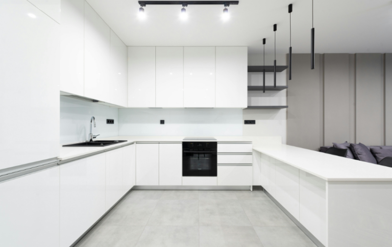 Kitchen Cabinet Color Trends - Timeless White