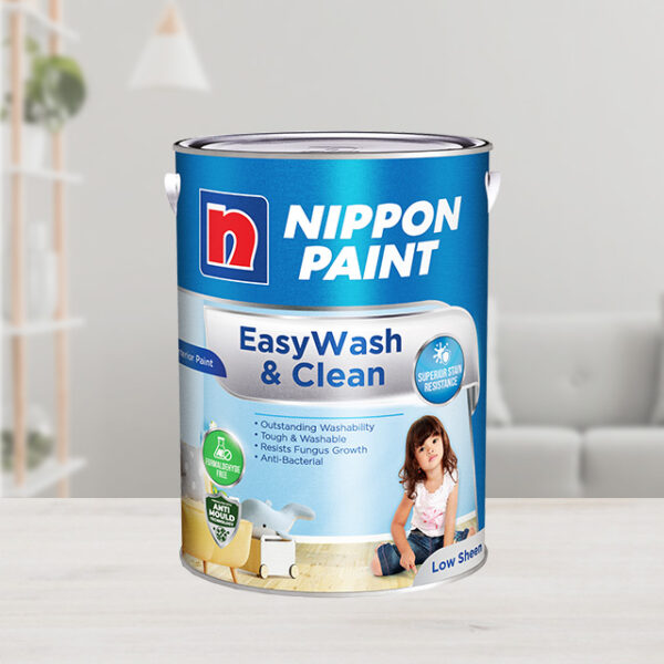 EasyWash & Clean (Low Sheen) - Nippon Paint Singapore