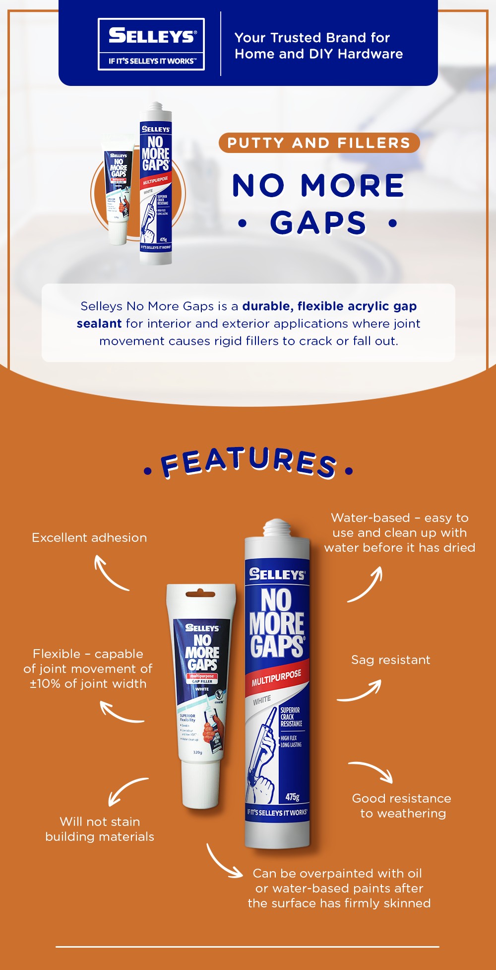 Selleys No More Gaps Nippon Paint Singapore