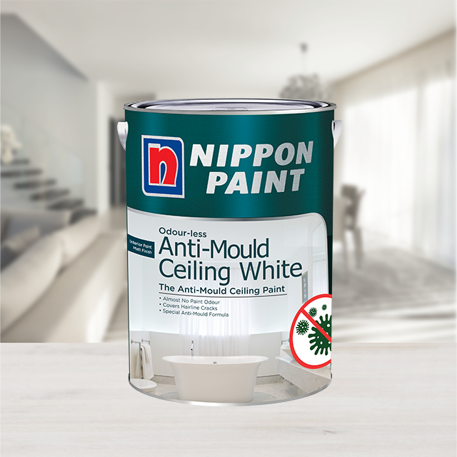 Odour-less Anti-Mould Ceiling White