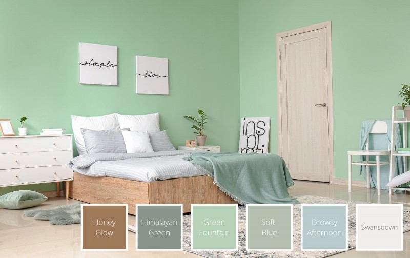 9 Design Ideas for Your Home to Achieve a Green Colour Palette