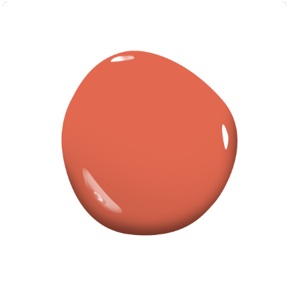 Colour blob - Sunkissed Tomato