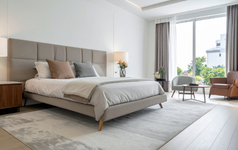 Two Colour Combination for Bedroom Walls - Neutral Colour Combinations
