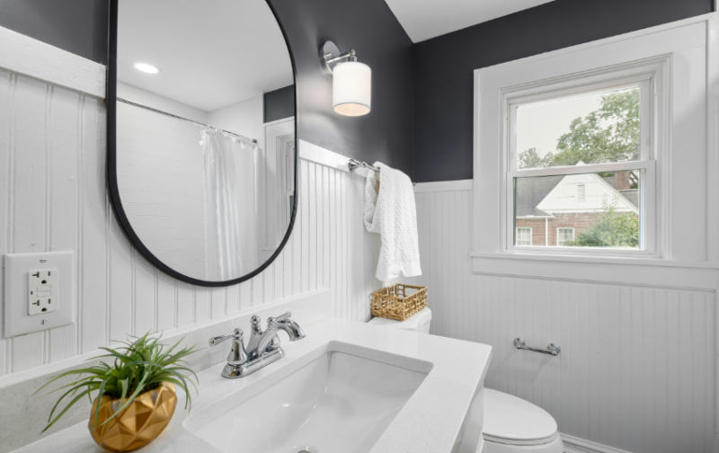 Two-tone Paint Ideas - Black and White