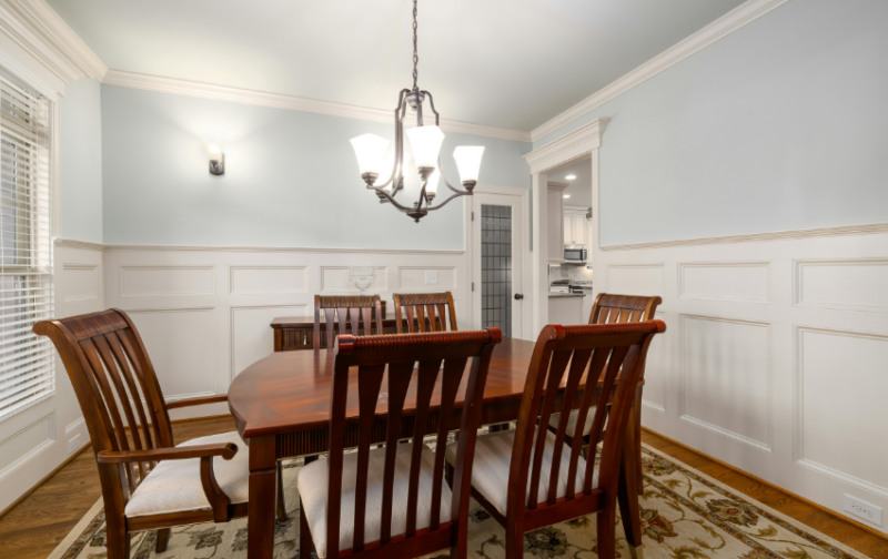 Wainscoting, Board & Batten, and Architectural Moulding