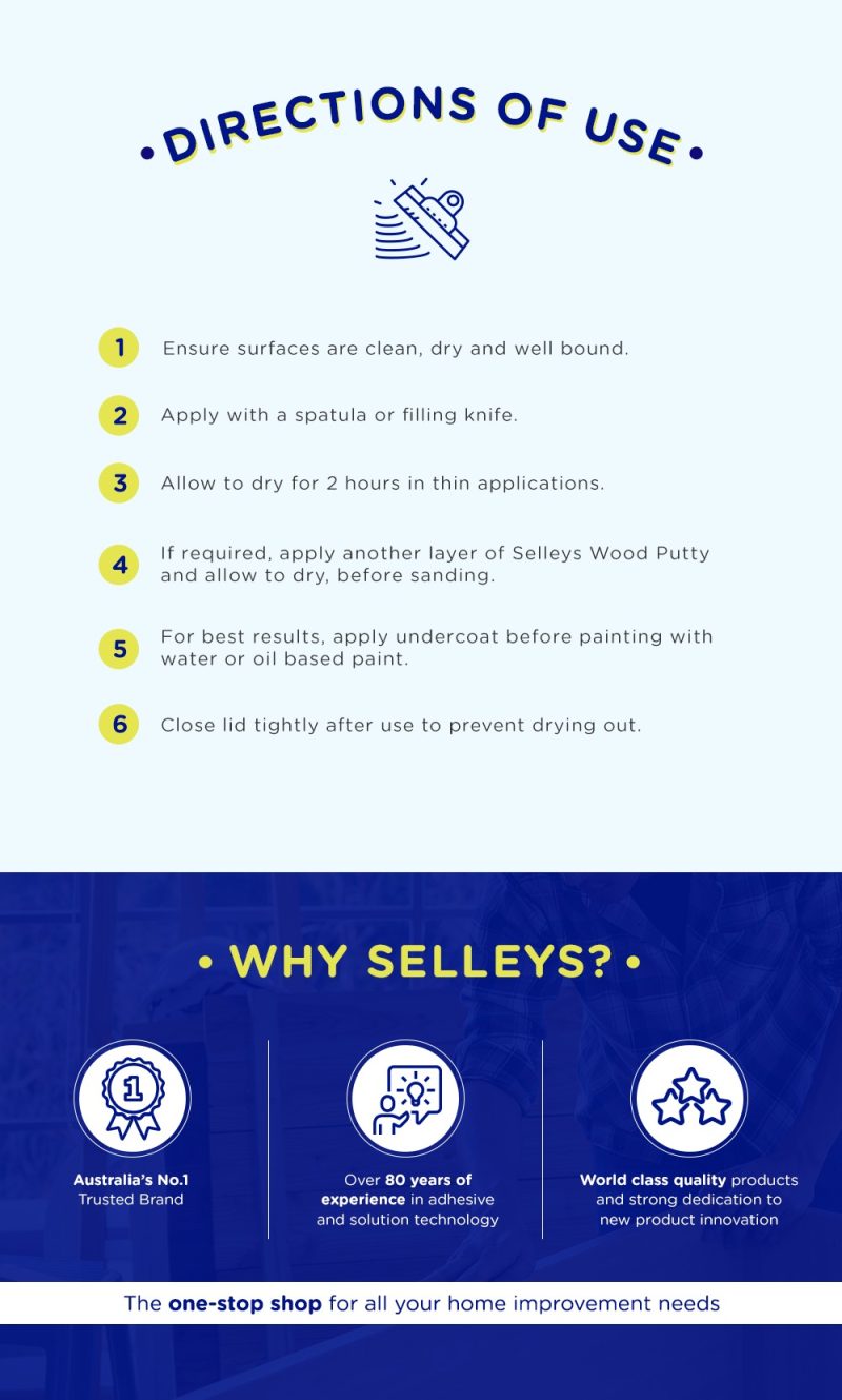 Selleys Wood Putty Nippon Paint Singapore